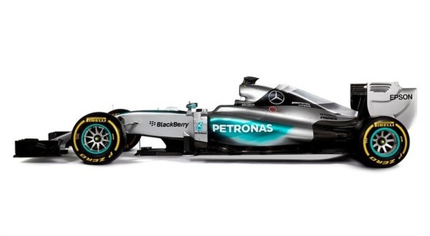 La Mercedes W06 per la stagione 2015 di Formula 1
