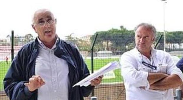 Il direttore Leandro Leonardi e il presidente della Vis Claudio Pandolfi
