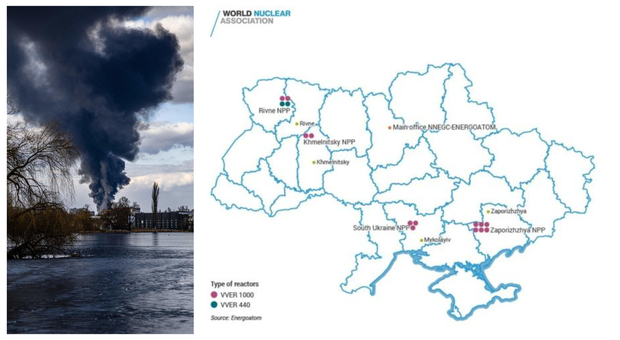 Si combatte vicino alla centrale nucleare più grande d'Europa. In Ucraina presenti 15 reattori: «Può succedere di tutto»