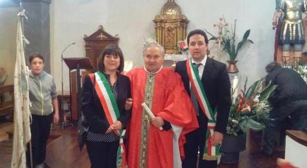 Marcetelli, cittadinanza onoraria conferita al parroco don Gottardo Patacchiola