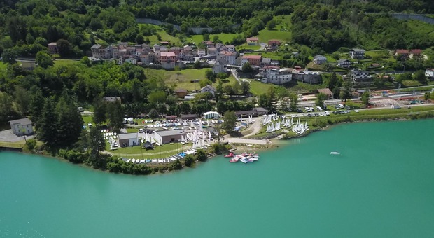 La base di Santa Croce del Lago della Lega Navale Italiana