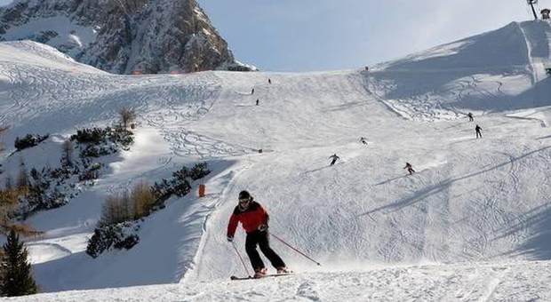 Le piste da sci di Cortina