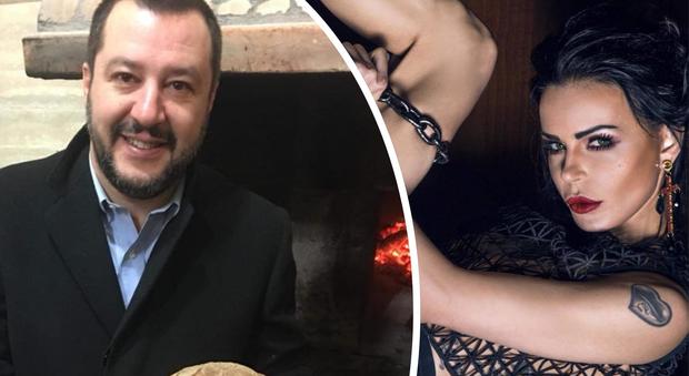 Salvini chiede un rimedio per il raffreddore, Nina Moric risponde così ed è boom di polemiche