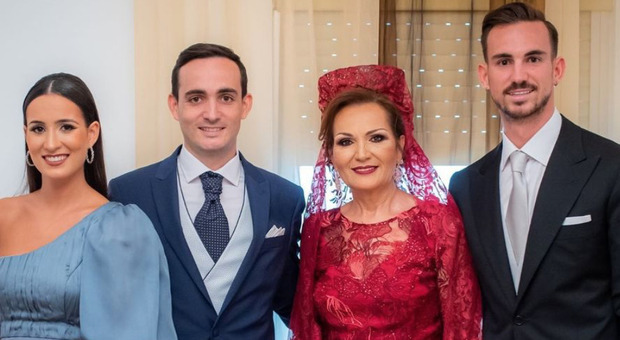 Fabian Ruiz, matrimonio di famiglia: «Auguro tutta la felicità del mondo»