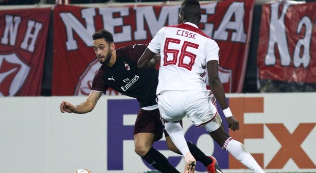 Olympiacos-Milan 3-1: Gattuso flop, rossoneri fuori dalla coppa