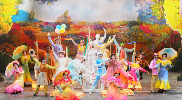 Mary Poppins il musical, il teatro Sistina di Roma la nanny più famosa del mondo