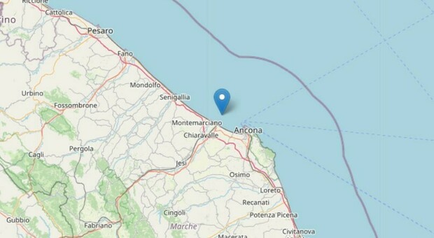 Terremoto all'alba nelle Marche: scossa di magnitudo 3.3