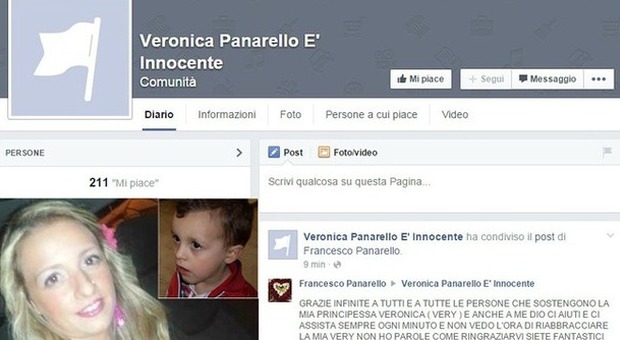 Loris, 'Veronica è innocente': il gruppo su Fb. C'è anche zia Stival