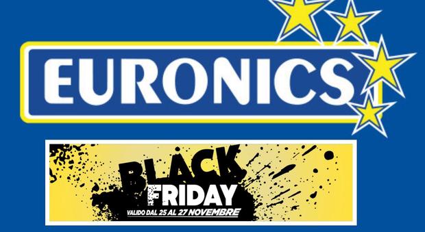 Euronics, sconti e offerte top secret per il Black Friday: le promozioni di oggi e il volantino Nova