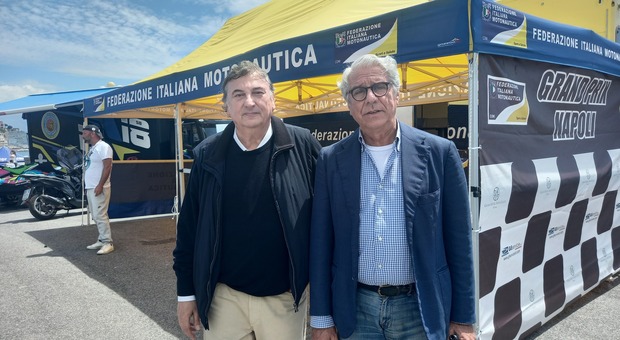 Achille Ventura (a sinistra) e Vincenzo Iaconianni