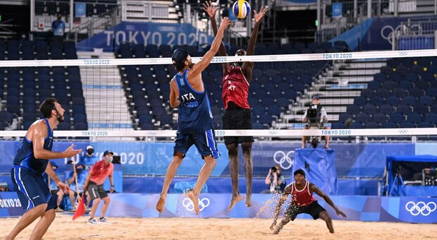 Diretta Beach Volley, Italia-Qatar live alle 15. Lupo-Nicolai per un posto in semifinale