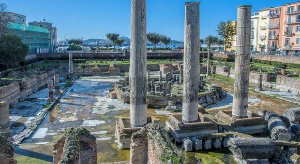 Cosa resta del tempio di Serapide a Pozzuoli