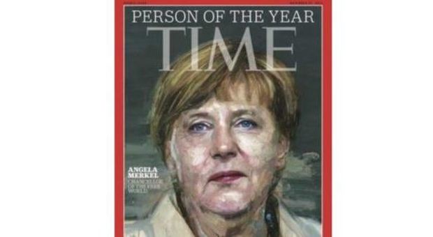 Angela Merkel pesona dell'anno su Time: «Cancelliera di un mondo libero»