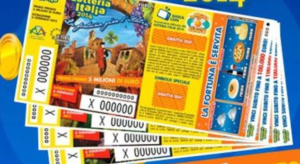 Lotteria Italia, i biglietti vincenti da 50mila e 20mila euro