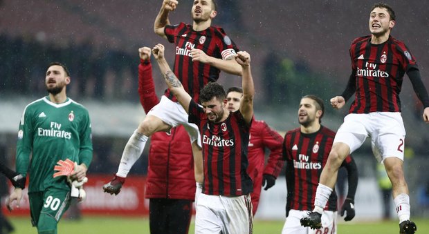Milan-Inter 1-0: Cutrone risolve il derby al 104', Gattuso in semifinale con la Lazio