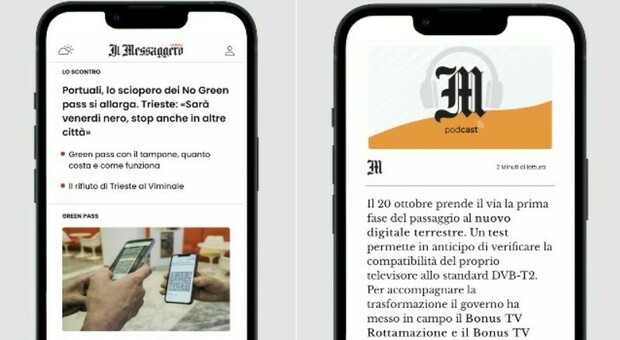 Il Messaggero Mobile, ecco la nuova app: l'informazione di qualità senza limiti
