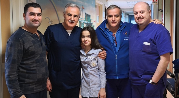 Chanar, 9 anni: da Bagdad a Napoli per un intervento di cardiochirurgia
