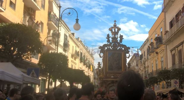 Processione Madonna della Neve, corso Umberto