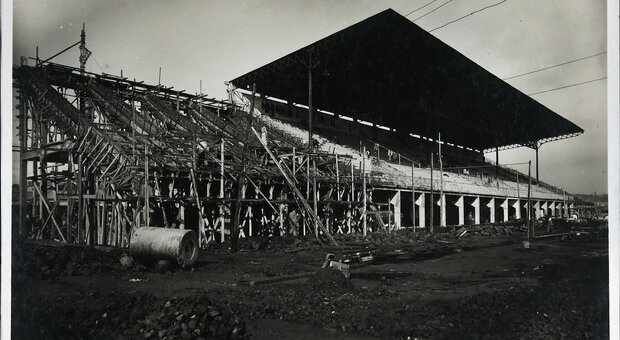 La costruzione dello stadio da parte di Giorgio Ascarelli