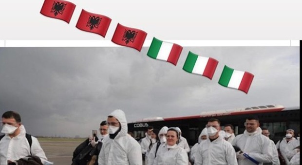 Coronavirus, Hysaj applaude la sua Albania per gli aiuti all'Italia