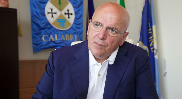 Il presidente della Regione Calabria, Mario Oliverio