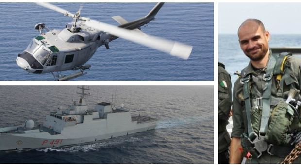 Roma, elicottero della Marina cade in mare: un morto, quattro in salvo