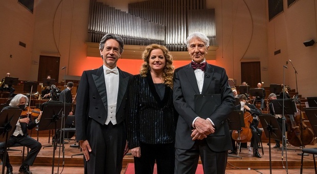 Aurelio Canonici, Speranza Scappucci e Corrado Augias, in "La gioia della musica" su Rai3