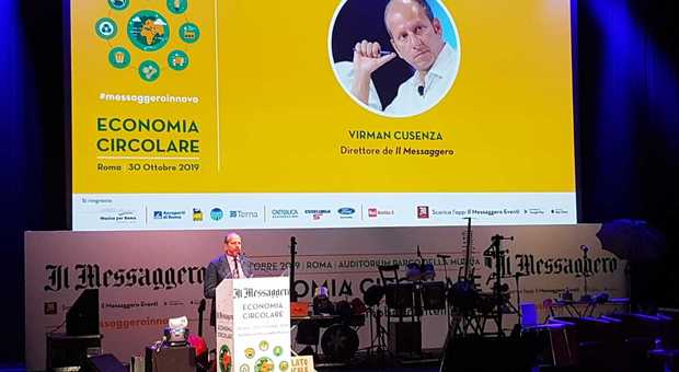 immagine Economia circolare, a Roma l'evento del Messaggero con ministri ed esperti