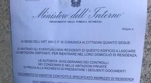 Coronavirus, falsi annunci per non residenti a Roma. Allerta polizia: «Attenzione ai malviventi»
