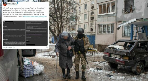 «L'Onu vieta ai dipendenti di usare le parole "guerra" e "invasione" e di mettere la bandiera dell'Ucraina sul profilo»