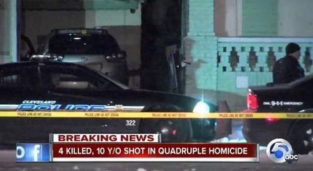 Usa, sparatoria in una casa a Cleveland: quattro morti inclusa una donna incinta