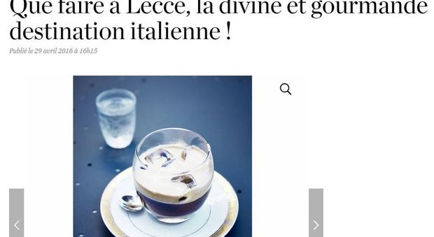 Lecce meta “divina”: il Salento conquista Elle France