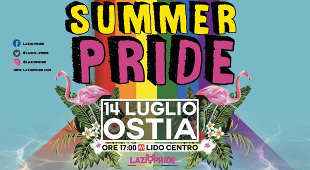 Gay Pride, il 14 luglio a Ostia contro le mafie