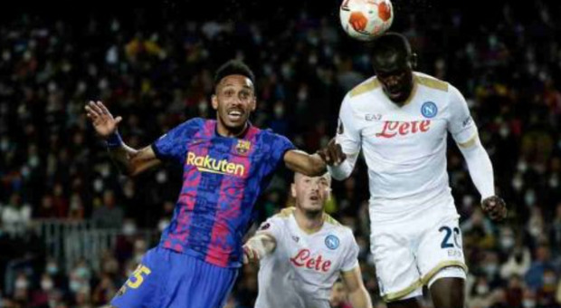 Barcellona, Aubameyang avvisa: «Napoli, voglio l'Europa League»