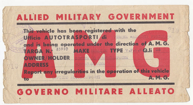 20 aprile 1945 L'amministrazione militare nomina un commissario per ogni giornale