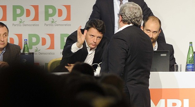 Matteo Renzi e Michele Emiliano