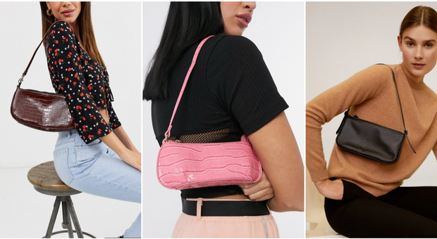 La borsa anni '90 torna a fare tendenza, la baguetta da portare in spalla è must have: ecco come indossarla