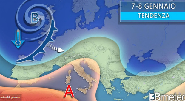 Meteo, nevicherà sull'Italia dopo l'Epifania? Da Nord a Sud torna il freddo (ma tutto potrebbe di nuovo cambiare): le previsioni