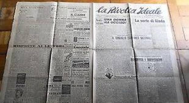 11 aprile 1946 Esce il periodico "Rivolta ideale"