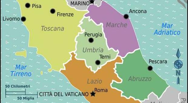 Collegamenti e sviluppo. Marche, Lazio, Toscana, Umbria e Abruzzo: nasce il fronte anti isolamento. Acquaroli: «Priorità alle infrastrutture»