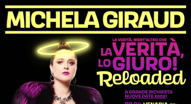 Michela Giraud in tour, tappa in Puglia a maggio