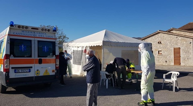 Coronavirus: oltre 3000 cittadini hanno aderito ai test rapidi effettuati dalla Protezione Civile “Sud-ovest Orvietano”