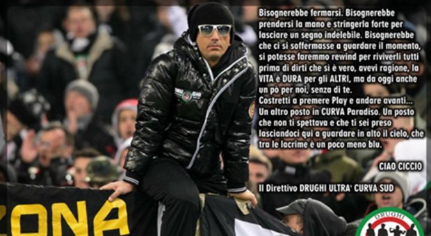 Juventus, riesumata la salma dell'ex ultrà Bucci: in corso l'autopsia