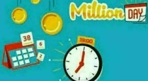 Million Day, i cinque numeri vincenti di oggi venerdì 27 agosto 2021