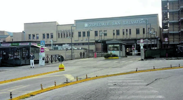 L'ospedale dell'Aquila (Foto Vitturini)