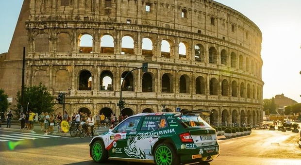 Si avvera il sogno del campione mondiale Max Rendina del “Rally Roma Capitale” al Circo Massimo