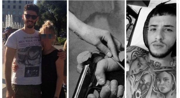 Luca Sacchi, sul profilo Facebook di Paolo Pirino tatuaggi, pistole e Scarface: «Si ispirava ai gangster»