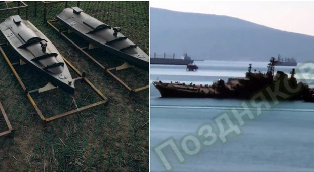 Guerra Ucraina, petroliera russa attaccata e danneggiata vicino al ponte di Crimea