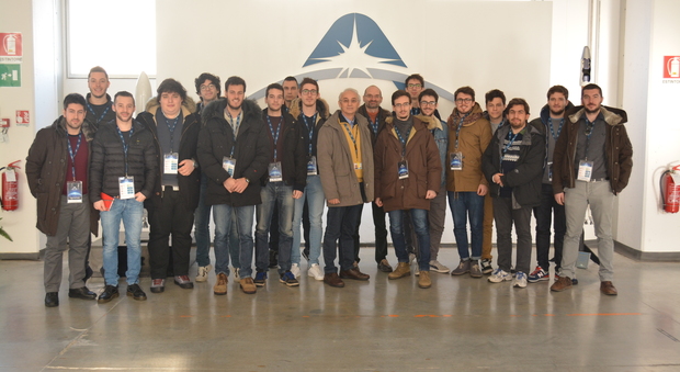 Gli studenti di Padova all'Avio di Colleferro per imparare a mandare satelliti nello spazio