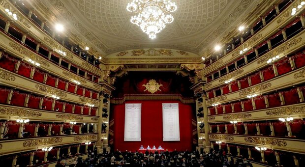 Milano, Scala "in bolla" per la Prima sicura. Sul palco niente mascherina